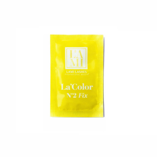 Lami Lashes - La'Color No. 2 Fix Eyelash and Eyebrow Lamination, 0.8 ml (sachet)