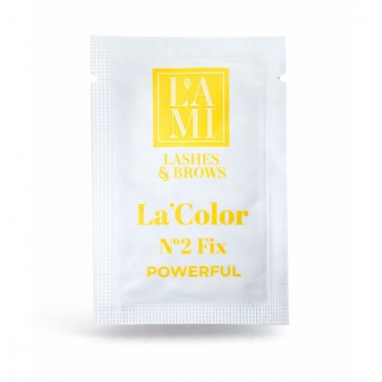Склад для ламінування вій та брів Lami Lashes - La'Color POWERFUL №2 Fix, 2 мл (саше)
