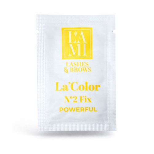 Lami Lashes - La'Color POWERFUL No. 2 Fix Eyelash and Brow Lamination System, 2 ml (sachet)