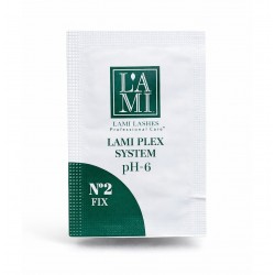 Склад для ламінування вій та брів Lami Lashes - LAMI PLEX SYSTEM №2 Fix, 0,8 мл (саше)