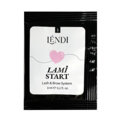 Lendi "Lami Like" Eyelash and Eyebrow Lamination Solution - No. 1 Lami Start (SACHET, 3 ml)