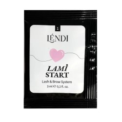 Склад для ламінування вій та брів Lendi "Lami Like" - №1 Lami Start, (САШЕ, 3 мл)