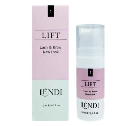 Composition for lamination of eyelashes and eyebrows Lendi "Lash & Brow New Look" / 01 LIFT, (JAR, 10 ml)