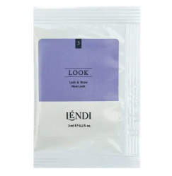 Composition for lamination of eyelashes and eyebrows Lendi "Lash & Brow New Look" / 03 LOOK, (SASHET, 3 ml)