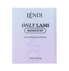 Lendi - MONOSTEP OnlyLami Eyelash and Eyebrow Lamination Solution, 3 ml (sachet)
