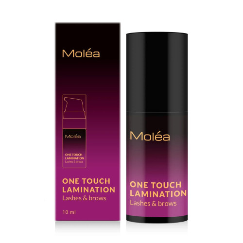 Molea ONE TOUCH LAMINATION for eyelashes and eyebrows, 10 ml (jar)