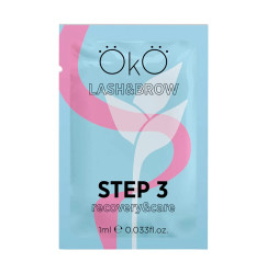 Composition for lamination of eyelashes and eyebrows OKO / STEP 3 CARE (sachet 1 ml)