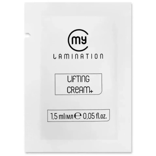 Состав для ламинирования ресниц My Lamination - №1 Lifting Cream+ (белое саше 1,5 мл)