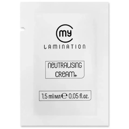 Состав для ламинирования ресниц My Lamination - №2 Neutralising Cream + (белое саше 1,5 мл)