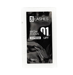 Склад для ламінування вій з алое Dalashes BROW FOCUS / №01 Lift, саше 1 мл