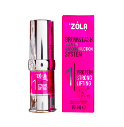 Склад для ламінування ZOLA - Protein - 01 Protein Strong Lifting - РОЖЕВА баночка, 10 мл