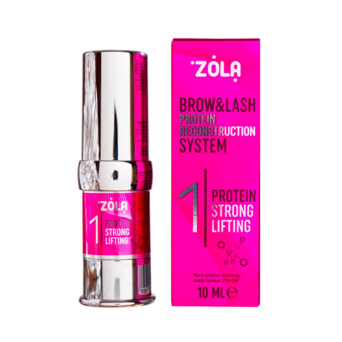 Lamination composition ZOLA - Protein - 01 Protein Strong Lifting - PINK jar, 10 ml