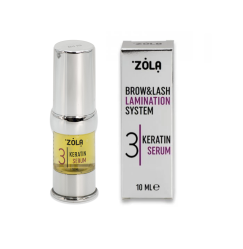 Skład laminacji ZOLA - 03 Serum keratynowy - SZARY słoik, 10 ml