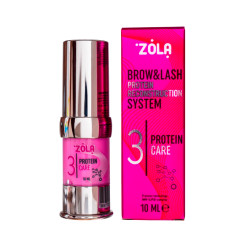 Skład laminujący ZOLA - Protein - 03 Protein Care - RÓŻOWY słoik, 10 ml