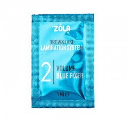 Склад для ламінування ZOLA - Color Lab - 02 Volume Blue Fixer - саше, 1 мл