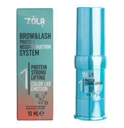 Skład laminacji ZOLA - Color Lab Emotion - 01 Protein Strong Lifting, 10 ml (niebiesko-pomarańczowy)