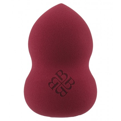 Спонж для макияж Bogenia BG319-2 / бордовый, форма груша