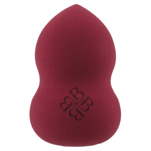 Спонж для макияж Bogenia BG319-2 / бордовый, форма груша