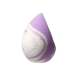 Makeup sponge WoBs / purple-white (WS04) drop with bevel