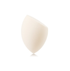 BeautyBlender Makeup Sponge in a bag - slanted | light beige
