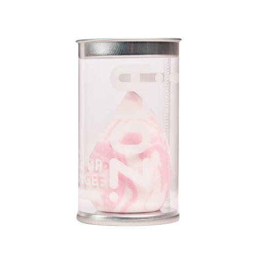 Спонж для макіяжу супер м'який ZOLA - Super Soft Makeup Sponge - 01 Soft Pink Marble