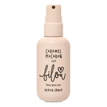 Spray for hair mini Bilou Caramel Macaron Repair Spray / "Caramel Macaron", 50 ml