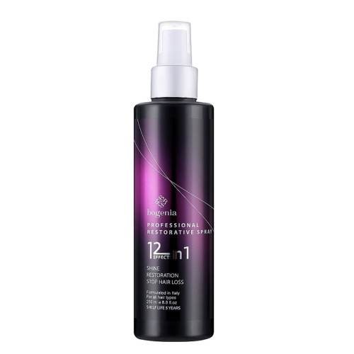 Спрей для волосся професійний, що відновлює BOGENIA  12 в 1  Hair Spray (BG407), 250 мл