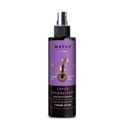 Spray-conditioner natural for detangling hair Mayur / with argan oil, 200 ml