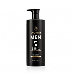 3 in 1 product for men Bogenia - Men 3 in 1 Hair Face Body Wash (BG450 No. 001), 500 ml