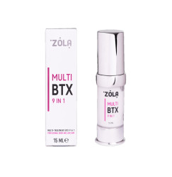Засіб для брів та вій багатофункціональний Zola / Multi BTX 9 in 1 / БАНОЧКА, 15 мл