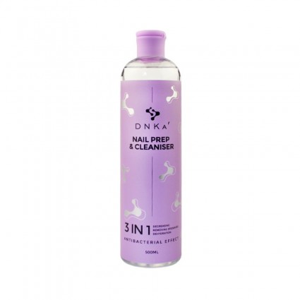 Средство для дезинфекции и снятия липкого слоя DNKa / Nail Prep & Cleanser 3 in 1, 500 мл