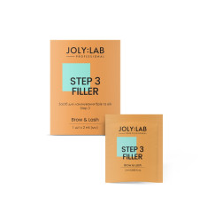 Засіб для ламінування брів та вій JOLY:LAB / Step 3 Filler / саше, 2 мл