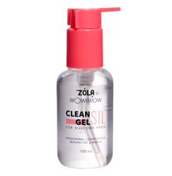 ZOLA x WowBrow Eyelash Roller Cleaner - CLEAN SIL GEL, 100 ml
