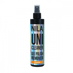 Средство для снятия гель-лака с распылителем Nila - Uni Cleaner Remover - Orange, 250 мл - УЦЕНКА