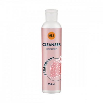 Средство для снятия липкого слоя Nila / Cleanser / Strawberry, 250мл