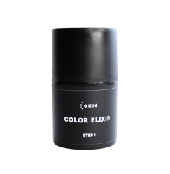 Środek do usuwania syntetycznego pigmentu z brwi Okis Brow / Color Elixir / Krok 1