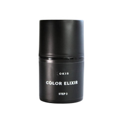 Środek do usuwania syntetycznego pigmentu z brwi Okis Brow / Color Elixir / Krok 2