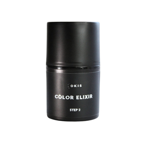 Środek do usuwania syntetycznego pigmentu z brwi Okis Brow / Color Elixir / Krok 2