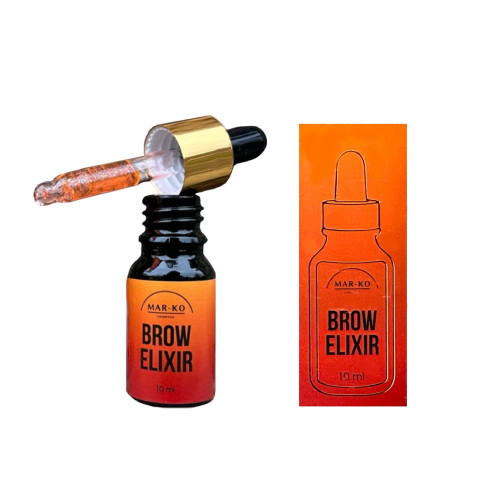 Nawilżający preparat do brwi i twarzy MAR-KO - BROW ELIXIR, 10 ml