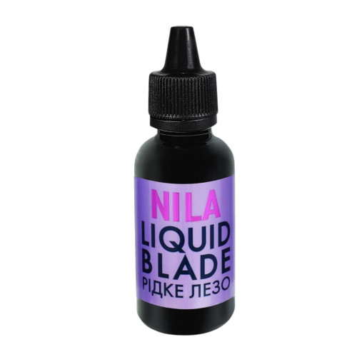 Means for removing cuticles and corns "Liquid blade" Nila, 30 ml