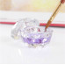 Glass cup with lid - chameleon