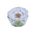 Glass cup with lid - chameleon