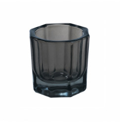 Glass cup for diluting henna, paint, monomer / black