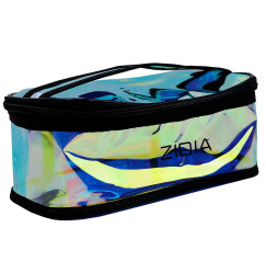 Cosmetic bag ZIDIA "Ferrara" 24 * 12 * 10 cm / rounded chameleon