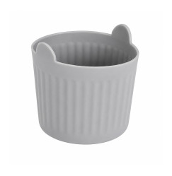 Replacement silicone bowl for mini wax warmer, 200 ml - grey