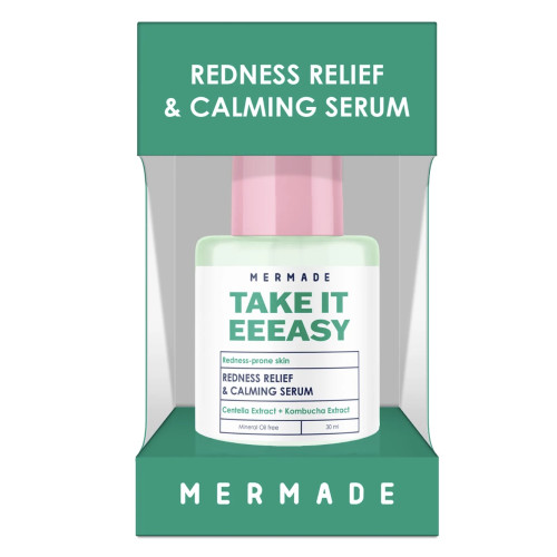 Сироватка для обличчя заспокійлива MERMADE/Take it Eeeasy/Redness Relief & Calming Serum, 30 мл