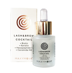 Сыворотка для ресниц и бровей MAXYMOVA Lash and Brow Coctail, 15 мл