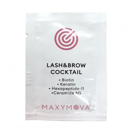 Сироватка для вій та брів MAXYMOVA Lash and Brow Coctail / саше 1,5 мл