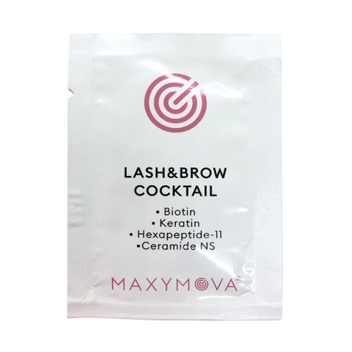 Сироватка для вій та брів MAXYMOVA Lash and Brow Coctail / саше 1,5 мл