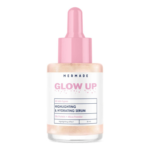 Сироватка - хайлайтер для обличчя MERMADE - Glow Up - Highlighting & Hydrating Serum, 30 мл